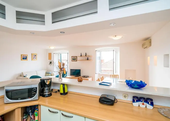 公寓 Deluxe Duplex House With Terrace 杜布罗夫尼克